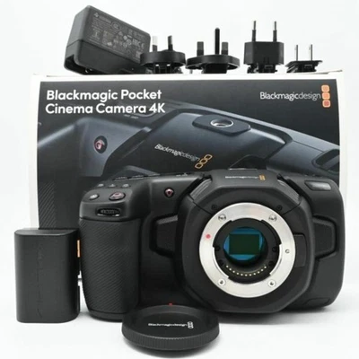 Blackmagic Design Pocket Cinema Camera 4K Micro Four Thirds Mount 4K From Japan - Image 1 of 4