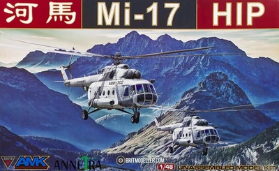 MIL Mi-17 "HIP" SOVIET MULTIPURPOSE HELICOPTER - AMK 1/48 Plastic Kit - Photo 1/3