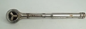 Vtg Craftsman 3/8" Drive Thumb Wheel Ratchet Wrench 943796 Polished Chrome - EUC - Foto 1 di 5