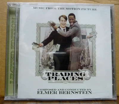 TRADING PLACES Elmer Bernstein SOUNDTRACK SCORE CD La-La Land BRAND NEW & SEALED - Image 1 of 2