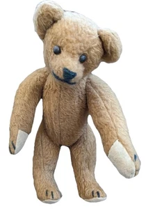 Vintage Stofftier Teddybär voll verbunden Künstler Handarbeit 12 Zoll braun  - Bild 1 von 9