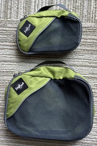 Eagle Creek LOT 2 Green Pack-It Packwürfel Reise 2007 BESCHREIBUNG LESEN - Bild 1 von 4