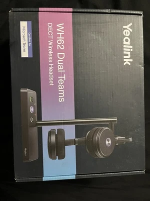 Yealink WH62 Wireless Headset Series Professional Bluetooth Headsets - Image 1 of 2