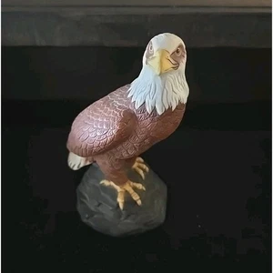 1982 Avon Weißkopfseeadler Statue Figur Pride of America Handarbeit Porzellan 8" hoch - Bild 1 von 4