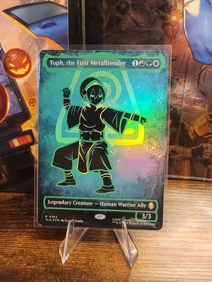 Toph The First Metalbender Foil Playtest Or Stand In Card For MTG EDH High... - Image 1 of 2