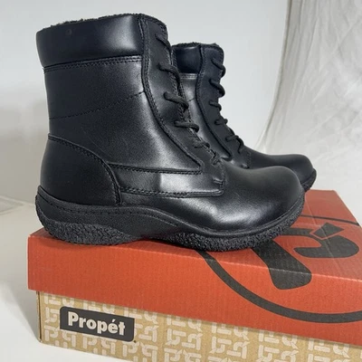 Botas de invierno impermeables Propet Helena para mujer - negras - talla 6 W (D) - NUEVAS Foto 1 de 4