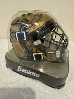 OTTAWA SENATORS NHL Hockey FRANKLIN DEPORTES MINI MÁSCARA DE PORTERO CASCO NHL MCMXCII Foto 1 de 4