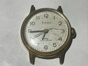 Vintage TIMEX Damen 25mm Uhr mechanisch LÄUFT - Bild 1 von 6