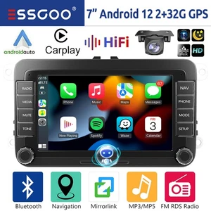 Android 13 Autoradio Carplay GPS Navi RDS Kamera Für VW Touran Golf 5 6 Polo EOS - Bild 1 von 12