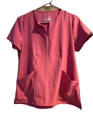 Adar Pro современный Athletic женщин v-образным вырезом скраб Топ средний розовый - Изображение 1 из 4