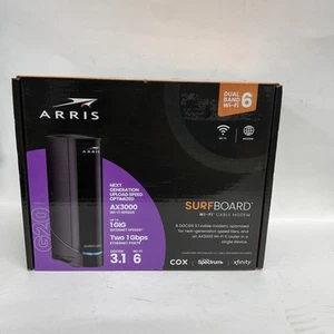 ARRIS G20 Cable Modem Router Combo Fast DOCSIS 3.1 Multi-Gigabit WiFi 6 AX3000 - Photo 1/6