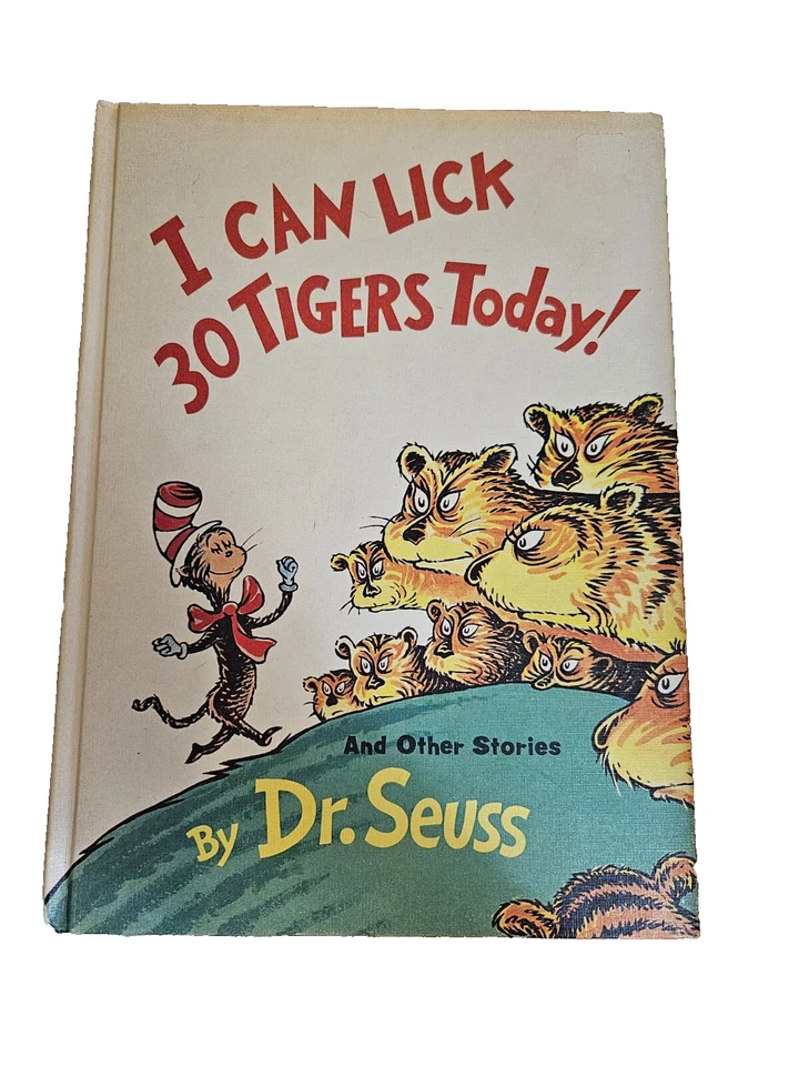 Vintage Dr. Seuss 1969 1st Edition I Can Lick 30 Tigers Today First Printing  — 第 1/4 张图片