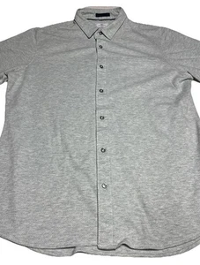 7Diamonds Jacquard Stretch Button-Down Hemd Herren Gr. Large hellgrün/türkis - Bild 1 von 11