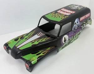 Monster Jam Grave Digger Trax RC 1:15 Replacement Body Shell Part Only 11.5”x5” - Picture 1 of 10