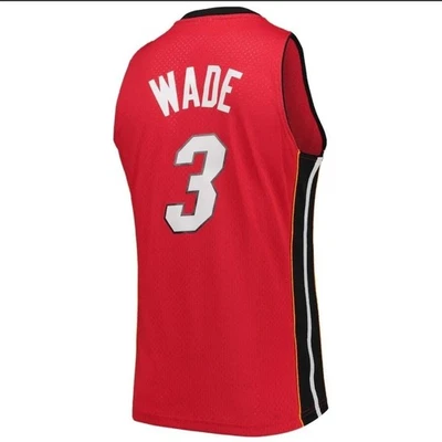 Camiseta deportiva Mitchell & Ness Dwayne Wade Miami Heat 2005-06 HWC Swingman talla 2XL NUEVA Foto 1 de 4