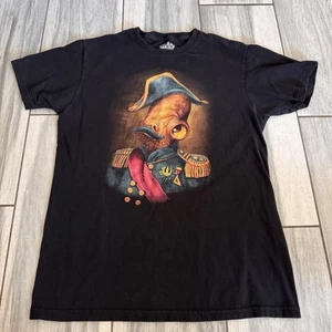 Star Wars Admiral Ackbar Portrait Graphic We Love Fine Black T-Shirt Medium - Picture 1 of 5
