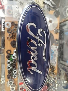 2004-2016 Ford 9" INCH OVAL LOGO Tailgate Emblem F150 F250 F350 &Grill 100% USED - Picture 1 of 6