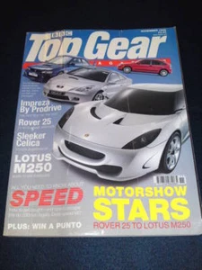 TOP GEAR # 74 - MOTORSHOW STARS - Nov 1999 - Picture 1 of 1