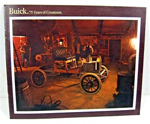Brochure Buick 75 anni di grandezza 1978 23 auto d'epoca storiche vecchio stock - Foto 1 di 9