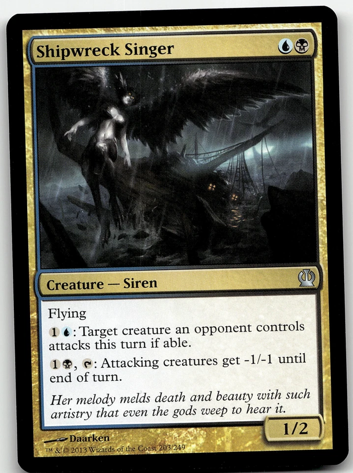 MTG Shipwreck Singer Theros 203/249 Regular Uncommon - Image 1 of 1