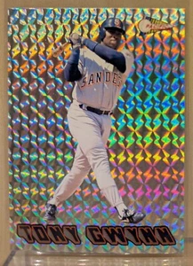 Pacific Hot Players Silver Prism #28 1993 refractor Tony Gwynn patio inserto raro - Imagen 1 de 2