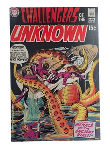 Challengers of the Unknown 77 1971 Vintage DC Sci Fi Comic Raw 4.5-5.5 KIRBY! - Picture 1 of 24