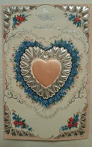 VINTAGE 1958 MOTHER FROM BILL VALENTINE DAY by AMERICAN GREETING CARD