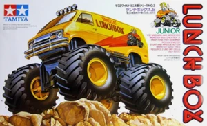 Tamiya 1/32 Mini 4WD Scale Model Kit Lunch Box Junior Monster Van - 17003 - Picture 1 of 3