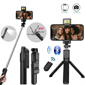 Selfie Stick Extendable Wireless Remote Tripod For Samsung S25 S24 S23 S22 S21 - Photo 1 sur 13