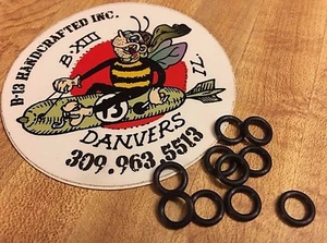 pack of 10 Carburetor Main Jet O-Rings 27326-71 bendix harley davidson o ring - Bild 1 von 1
