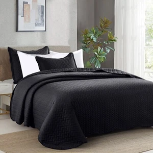 Bedspread Quilt Bedding Set Reversible Comforter Coverlet  Throw Twin Queen King - Picture 1 of 146