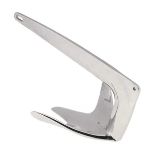 ISURE Stainless Steel Claw Boat Anchor For Boats Marine Dinghy Yacht Kayaks 2Kg - Foto 1 di 5