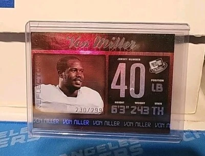 2011 Press Pass Reflectors /299 Von Miller #39 Rookie RC - Изображение 1 из 2