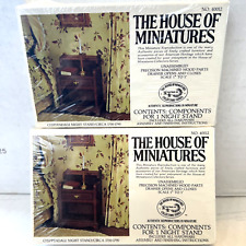 House of Miniatures 2 Kits #40012 1:12 Chippendale Night Stand Circa 1750-1790