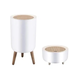 Trash can 1.8 Gallon,Dsektop garbage can 0.5 Gallon (2 Pieces) Mini Trash can - Picture 1 of 7