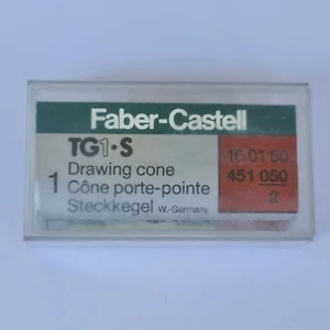 Cono de dibujo Faber Castell TG1-S 451 050 2 repuestos nuevo en caja - Imagen 1 de 10