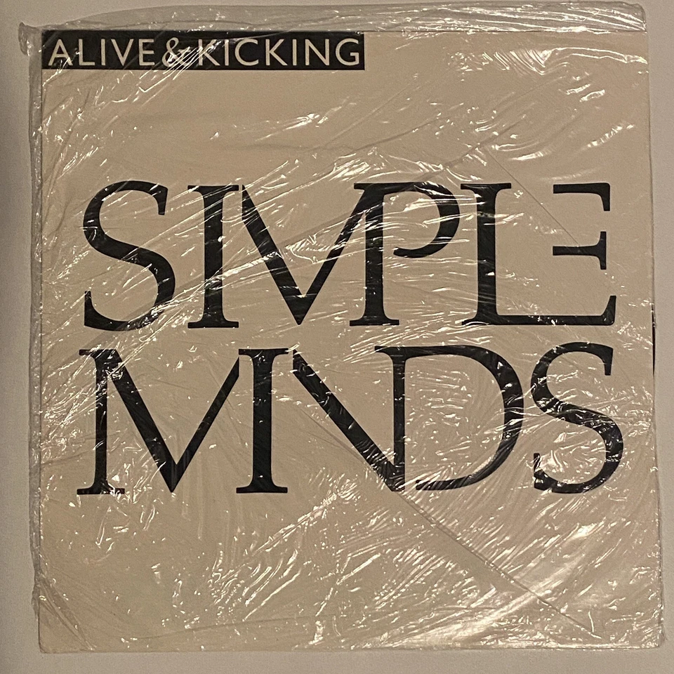 SIMPLE MINDS - ALIVE & KICKING UK 12" SINGLE BRAND NEW AND SEALED - Image 1 of 3