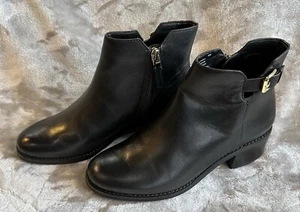 Cole Haan Haidyn Bootie Ankle Boot Women’s 6B Black Stylish Casual Sophisticated - Picture 1 of 7