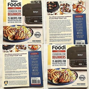 NINJA FOODI GRILL KOCHBUCH FÜR ANFÄNGER 75 REZEPTE INNENMÄDCHEN & LUFTBRATEN - Bild 1 von 12