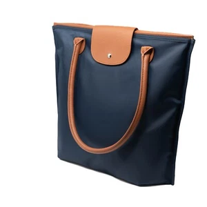 Borsa a tracolla Tote blu laptop lavoro shopping borsa da viaggio - Foto 1 di 10