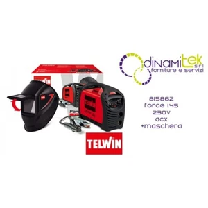 815862 SALDATRICE FORCE 145 230V ACC. CON MASCHERA TELWIN - Foto 1 di 2
