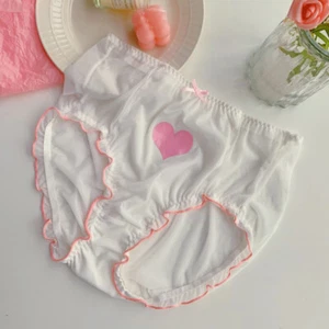 Japanese Mori Girls Womens High Waist Panties Briefs Underpants Cute Underwear - Picture 1 of 3