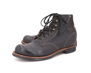 $349 | RED WING BLACKSMITH BOOT 7.5 D BLACK PRAIRIE LEATHER 3345 - Picture 1 of 16