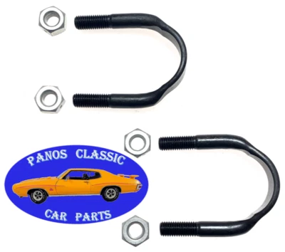 Árbol de transmisión Ford GR8 forjado perno en U junta en U 1-3/4" Mustang Falcon juego de 2 piezas 107 Foto 1 de 4