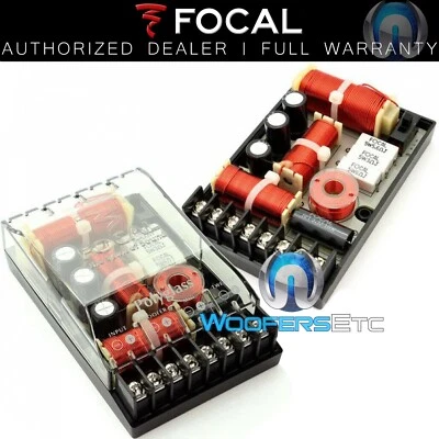 PAIR FOCAL POLYGLASS 3-WAY PASSIVE CROSSOVERS FROM 165VR3 165V33 COMPONENTS - Image 1 of 2