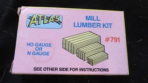 Atlas HO Gauge Mill Lumber Kit Vintage and Out of Production - Picture 1 of 4