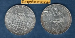 100 Francs Gedenkmünze 1993 La Liberté Guidant le Peuple SUP - Bild 1 von 1