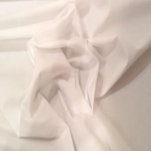 WHITE 100% COTTON - PLAIN COLOR Fabric from India Material Sewing Craft Yard - Image 1 of 1