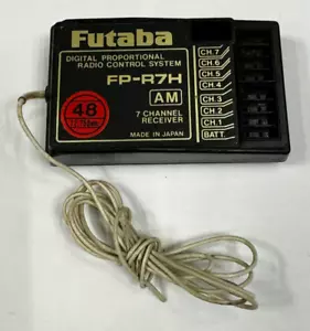 Really Nice Futaba FP-R7H R7H AM 72mhz RC Airplane Receiver RX G Plug - Picture 1 of 1