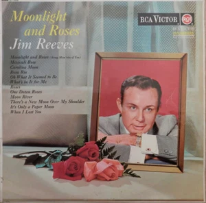 Jim Reeves - Moonlight And Roses (LP, Album, RE) - Picture 1 of 4